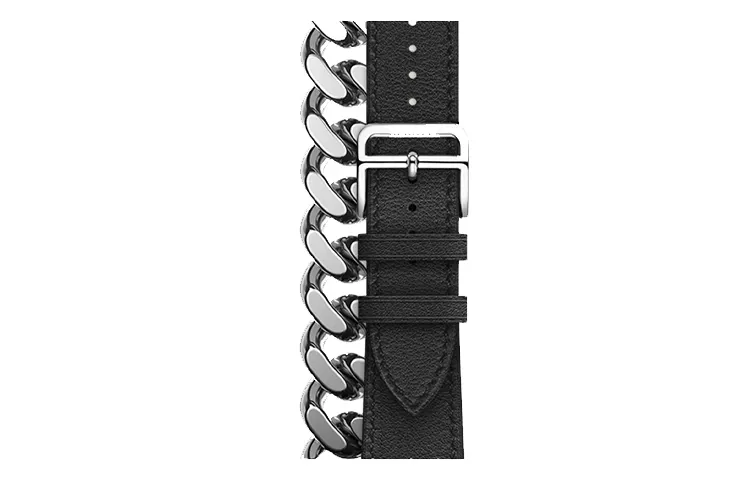 HERMES Strap Apple Compatibility Genuine Leather Material