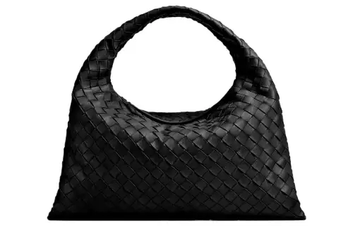 Bottega Veneta Small Hop Black