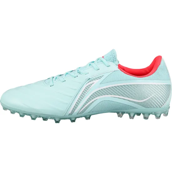 LINING Jin Soccer Shoes Men Low-Top Island Blue