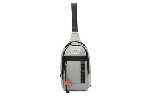 Skechers Fabric Shoulder Bag, Crossbody Bag, Sling Bag Regular Unisex Rock Beige