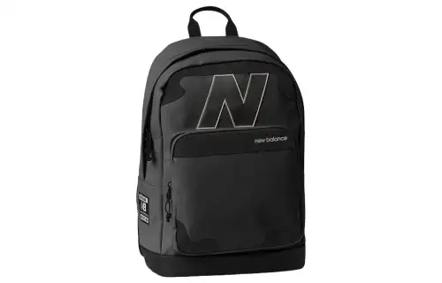 New Balance Polyurethane Backpack Regular Unisex Black