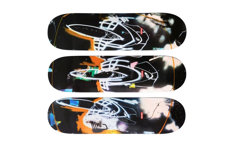Скейтборд Supreme Futura Skateboards (мультиколор) — фото 5