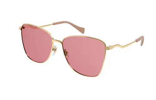 GUCCI Fashion Irregular Shape Sunglasses Unisex
