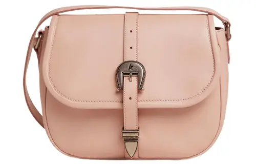 Golden Goose Cow Leather Crossbody Bag, Shoulder Bag Medium Women's Quartz Pink