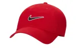 Nike Cotton Baseball Caps Unisex Red