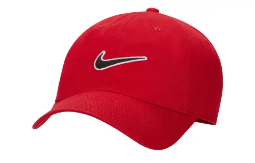 Nike Cotton Baseball Caps Unisex Red