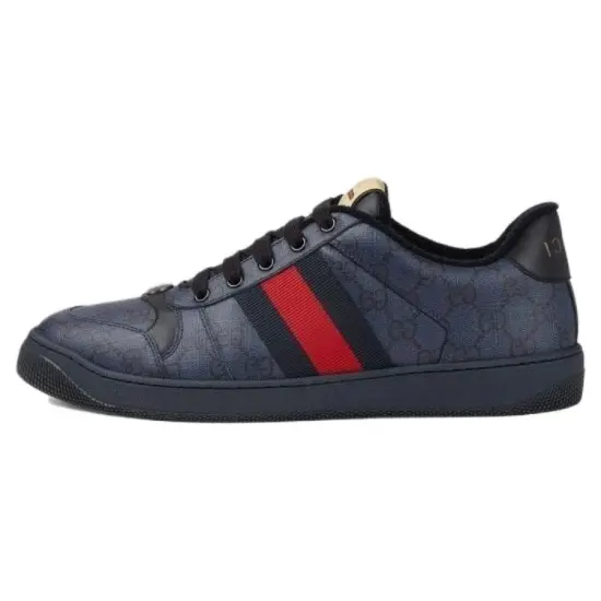 GUCCI Screener 'GG Supreme - Dark Blue Red'