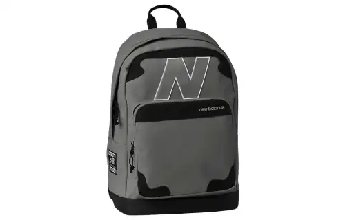 New Balance Polyurethane Backpack Regular Unisex Gray