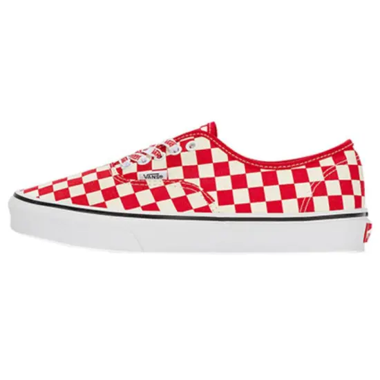 Vans Authentic Check Racing 'Red'