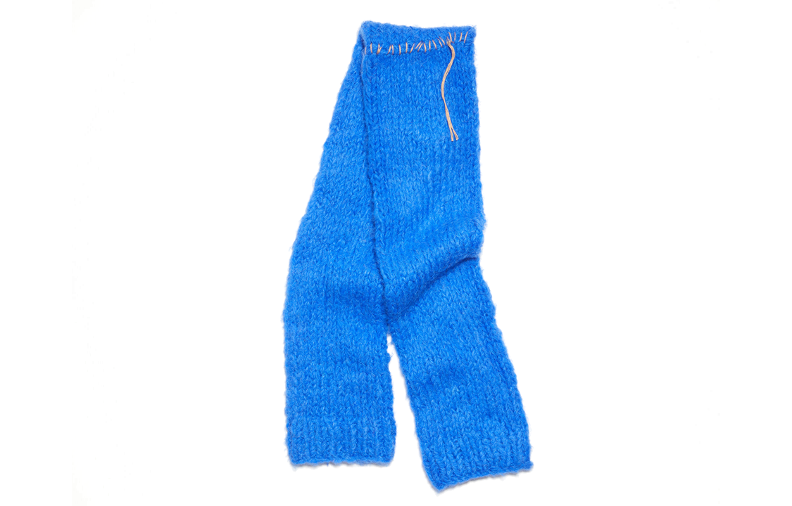 Женский шарф Acne Studios (синий)