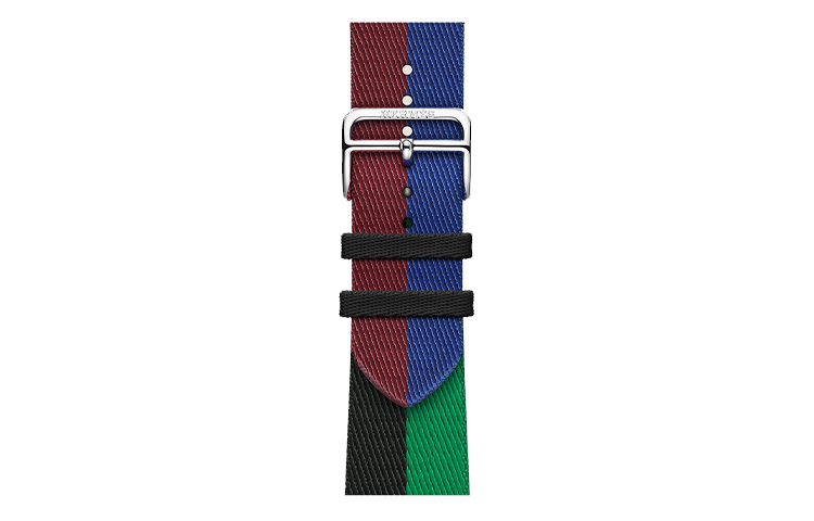 HERMES Apple, nylon sophisticated universal watch strap for men and women, material