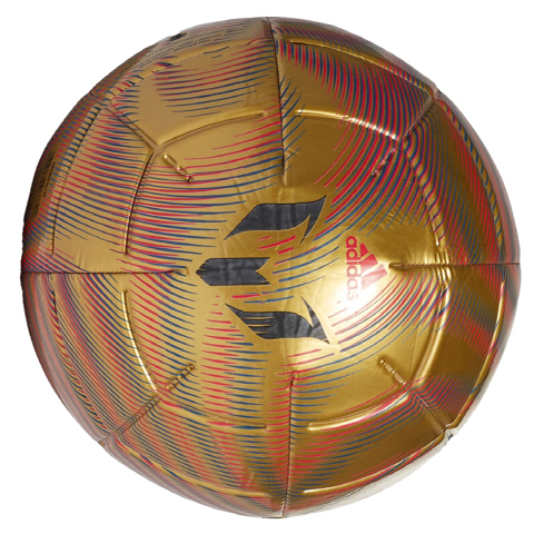 Adidas Size 5 Soccer Ball TPU Machine Stitched Soccer Ball Unisex Gold