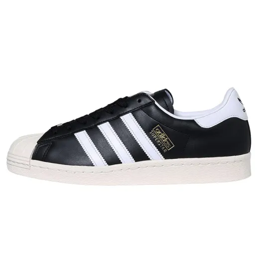 Adidas Superstar 80s Bape Black White Gold 2022