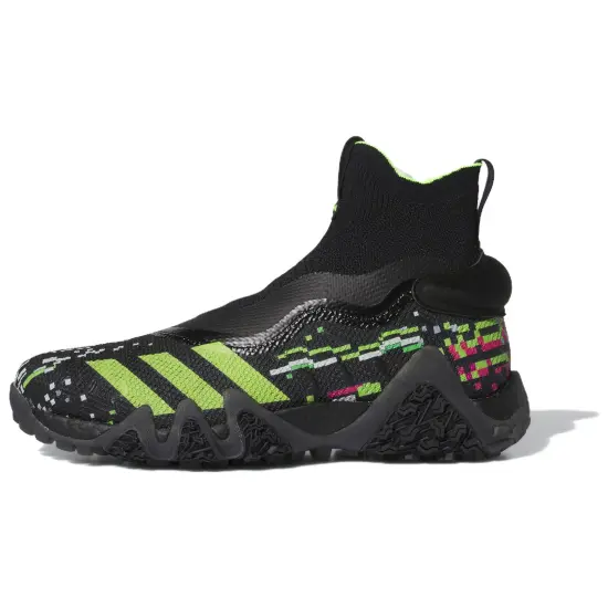 Adidas Codechaos Golf Shoes Unisex High-Top Black Green