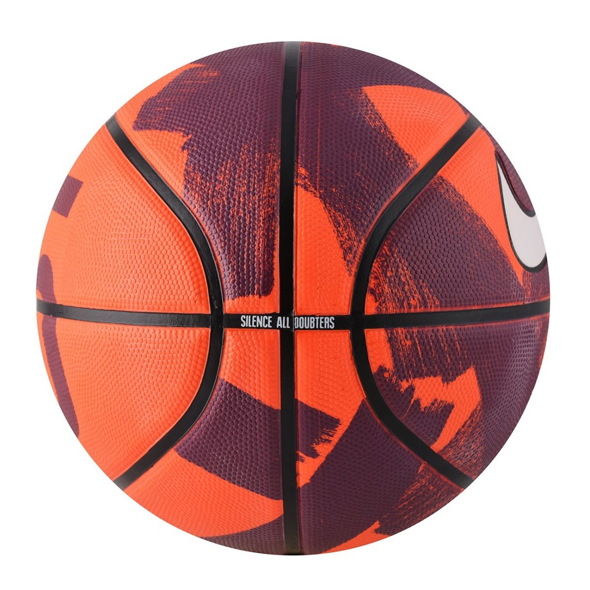 Nike KD Rubber Basketball Orange Purple White Size 7 Ball Training Unisex
