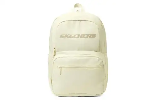 Skechers Fabric Backpack Regular Unisex Cream White