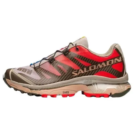 SALOMON XT 4 'Vintage Khaki Red'