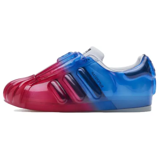 Adidas Originals Superstar Series Skateboard Shoes Men Low-top Reddish Blue