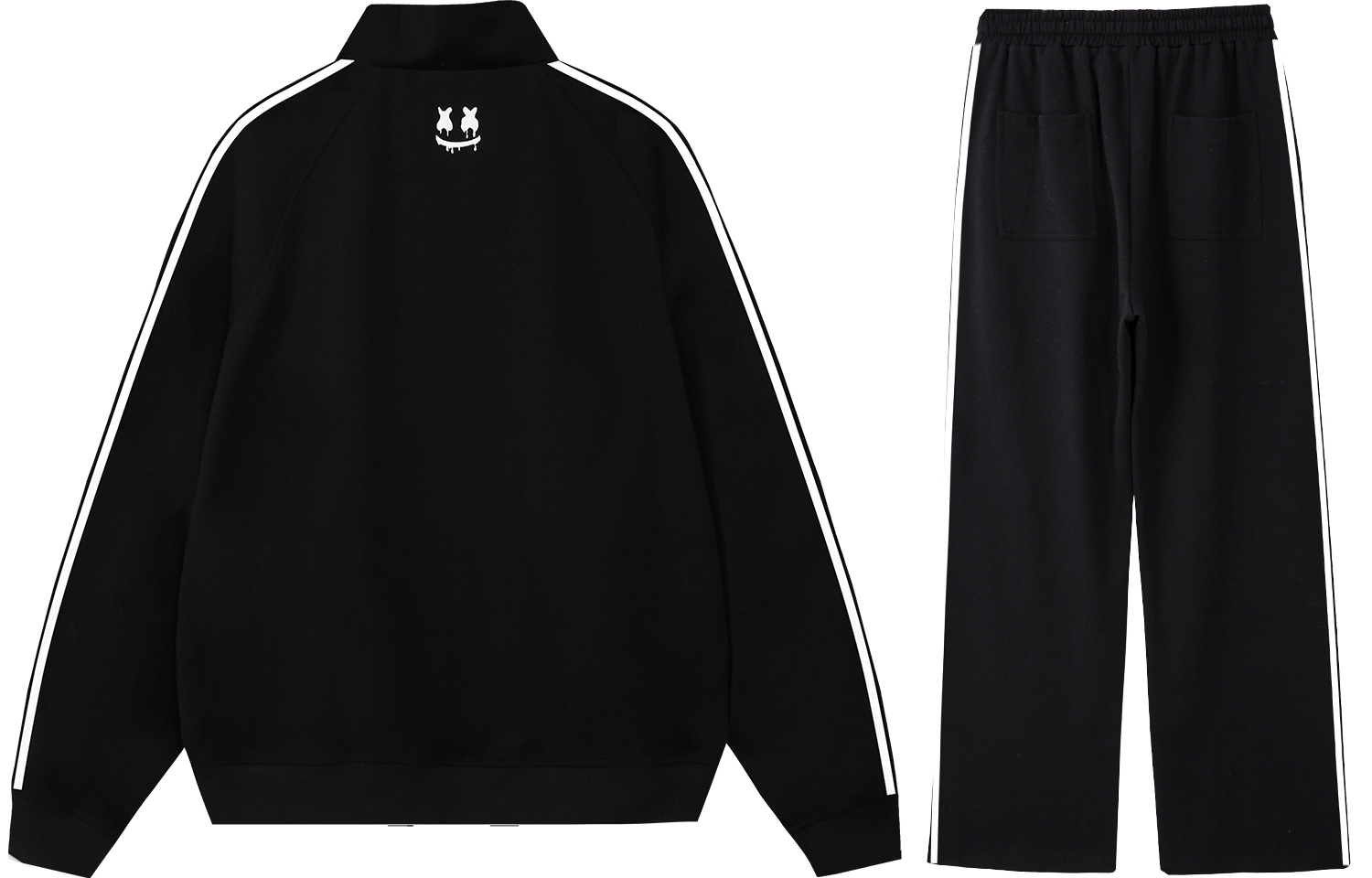ER Casual Sportswear Unisex Stand Collar Moderate