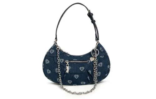 A BATHING APE Cotton With Polyester Shoulder Bag Women's Indigo