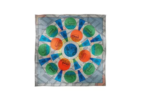 HERMES Scarves Women's Multicolor
