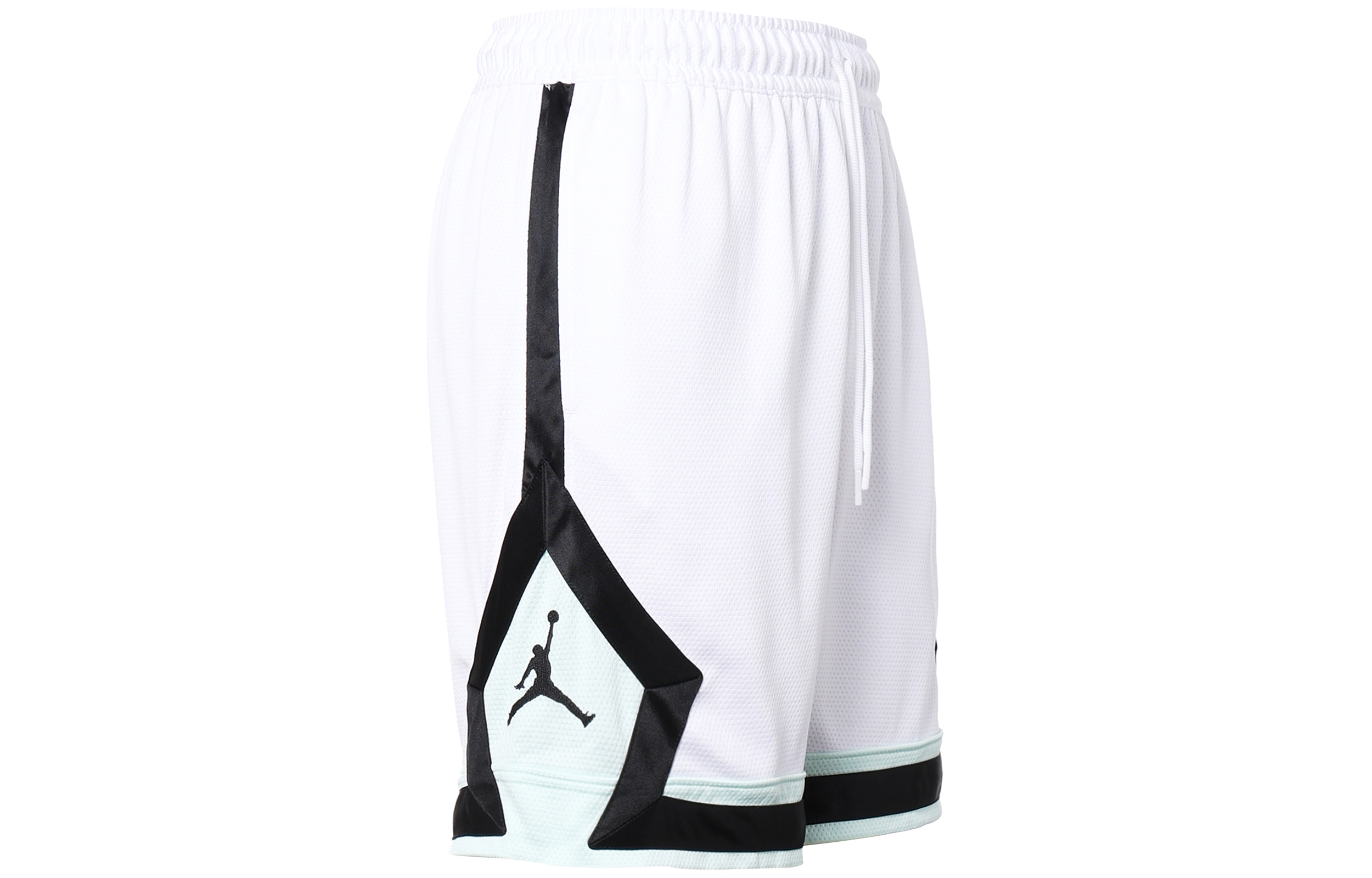 Мужские шорты Jordan Jumpman Diamond (белые) — фото 2