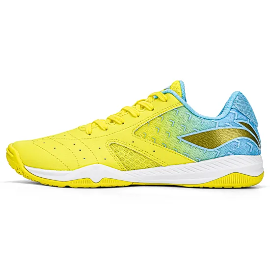 LINING Table Tennis Series Training Shoes Unisex Low-Top Moon White Blue