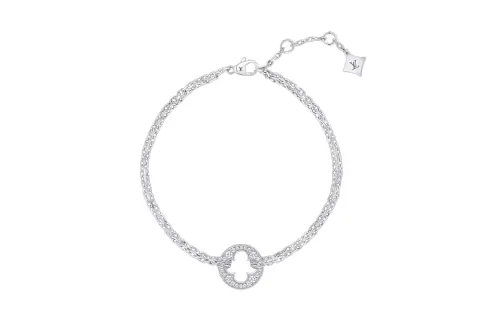 LOUIS VUITTON EMPREINTE CHAIN Bracelets Women's Silver