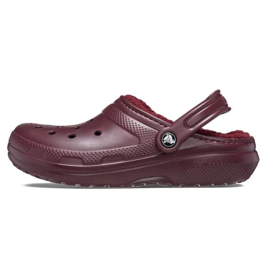Crocs Classic Lined Clogs 'Dark Cherry'