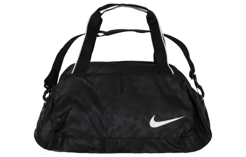 Nike Polyester Travel Bag, Shoulder Bag, Crossbody Bag, Handbag, Gym Bag Large Unisex Black