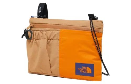 THE NORTH FACE 3.2L Outdoor Bags Recycled Nylon Brown Unisex
