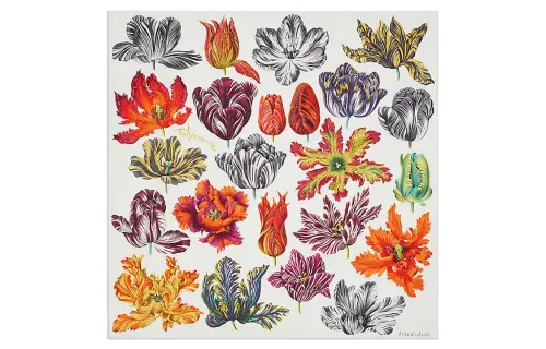 HERMES Silk Scarves Women's White