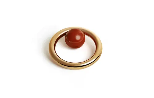 HERMES Carving Accessories Women's Gold