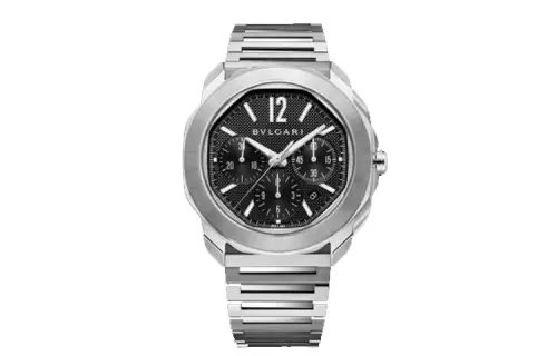BVLGARI Wrist Watches Automatic Mechanical Movement Stainless Steel Watchband 42mm Black Dial Men's Watches