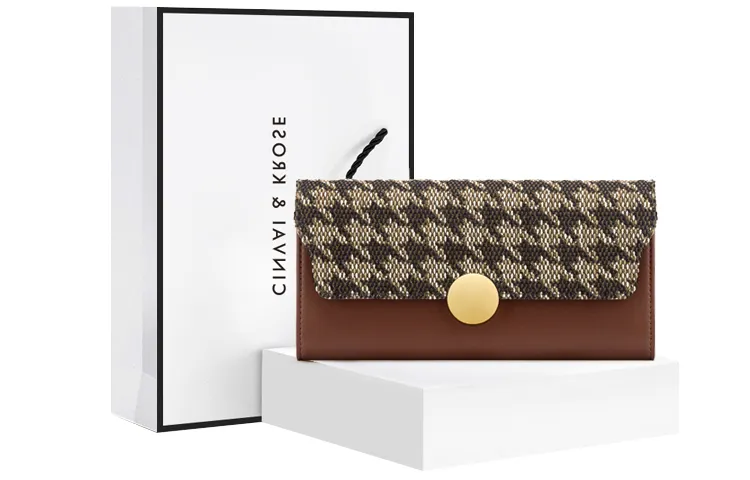 XINWAYI·KELUOSI Fabric With Synthetic Leather Coin Purse, Clutch Card Holder, Wallet, Document Bag, Wallet Regular