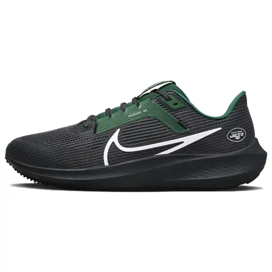 Nike Air Zoom Pegasus 40 Running Shoes Men Low-top Black/Green