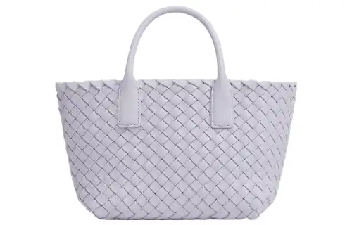Bottega Veneta Cabat Sheepskin Tote Bag, Shopping Bag, Shoulder Bag, Crossbody Bag, Handbag Mini Women's Light Purple