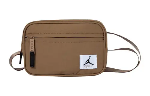 Jordan Adjustable Strap Fabric Storage Bag, Shoulder Bag, Crossbody Bag Regular Unisex Woody Brown