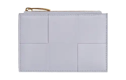 Bottega Veneta Lambskin Card Holder Regular Women's Light Purple