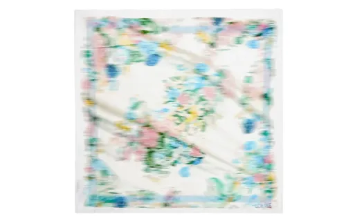 LOEWE Silk Scarves Women's White