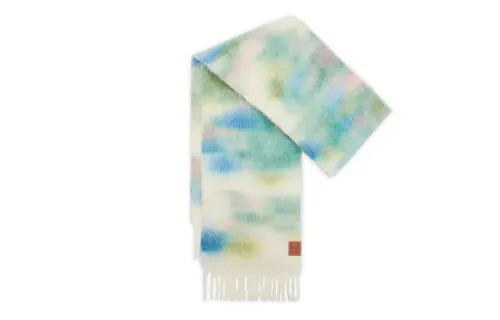 LOEWE Knit Scarves Women's White