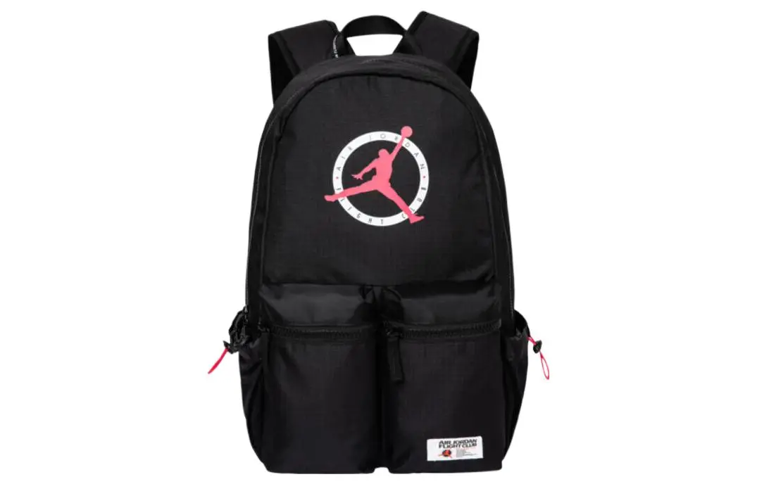 Jordan Polyester Backpack Regular Unisex Black