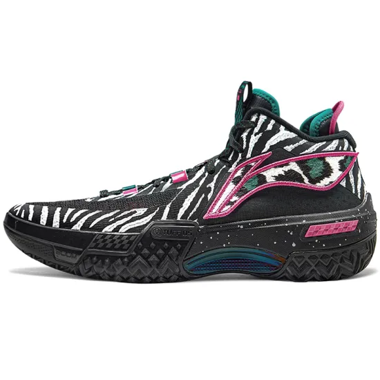 LINING Shudder Basketball Shoes Men Mid-Top