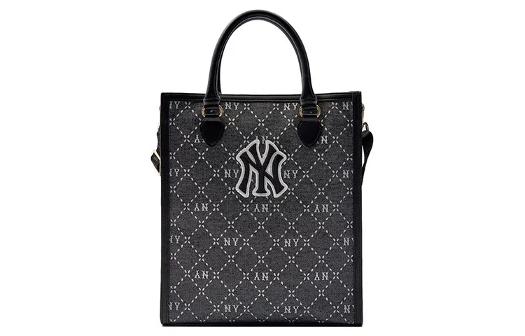 MLB Polyamide Tote Bag, Shopping Bag, Shoulder Bag, Crossbody Bag Handbag Regular Men's Black