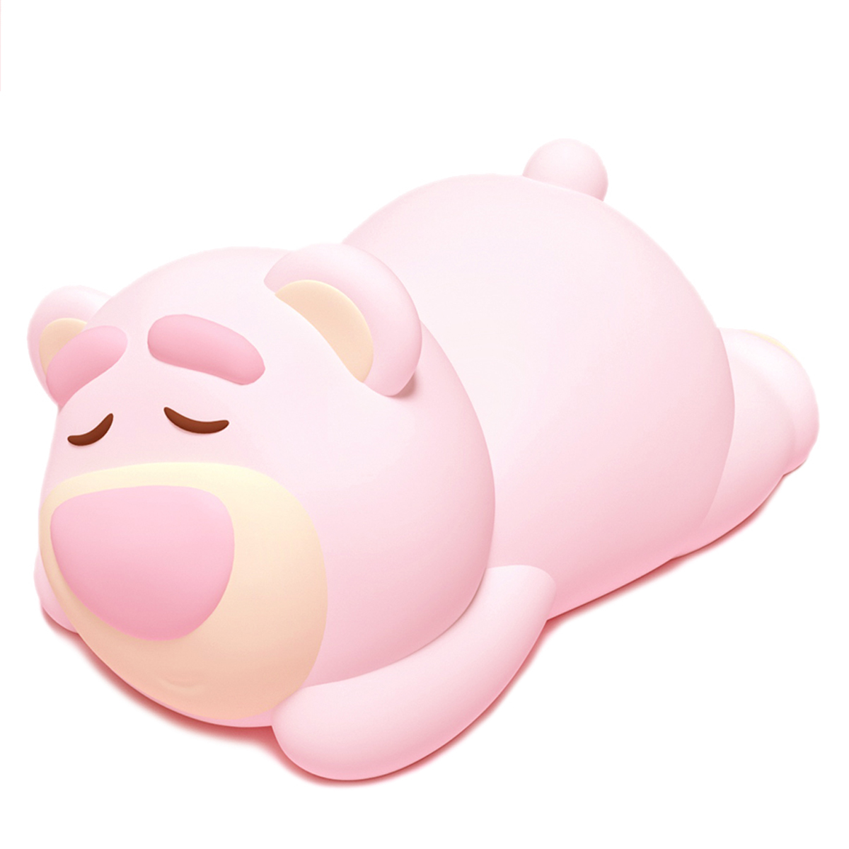 Disney Disney QCPPD01 Strawberry Bear joint model, light berry pink, pat light, three-level light adjustment, can be used as a mobile phone holder, timed off, soft light