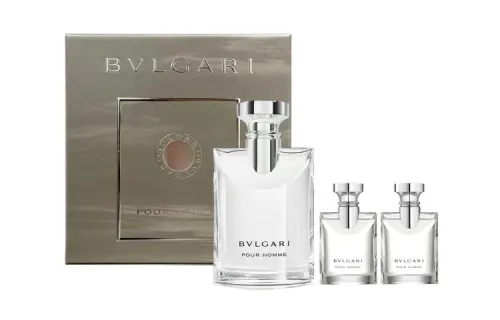 BVLGARI Bvlgari, men's Darjeeling tea, wooden perfume, floral set, woody notes, 50 ml, 100 ml, 5 ml