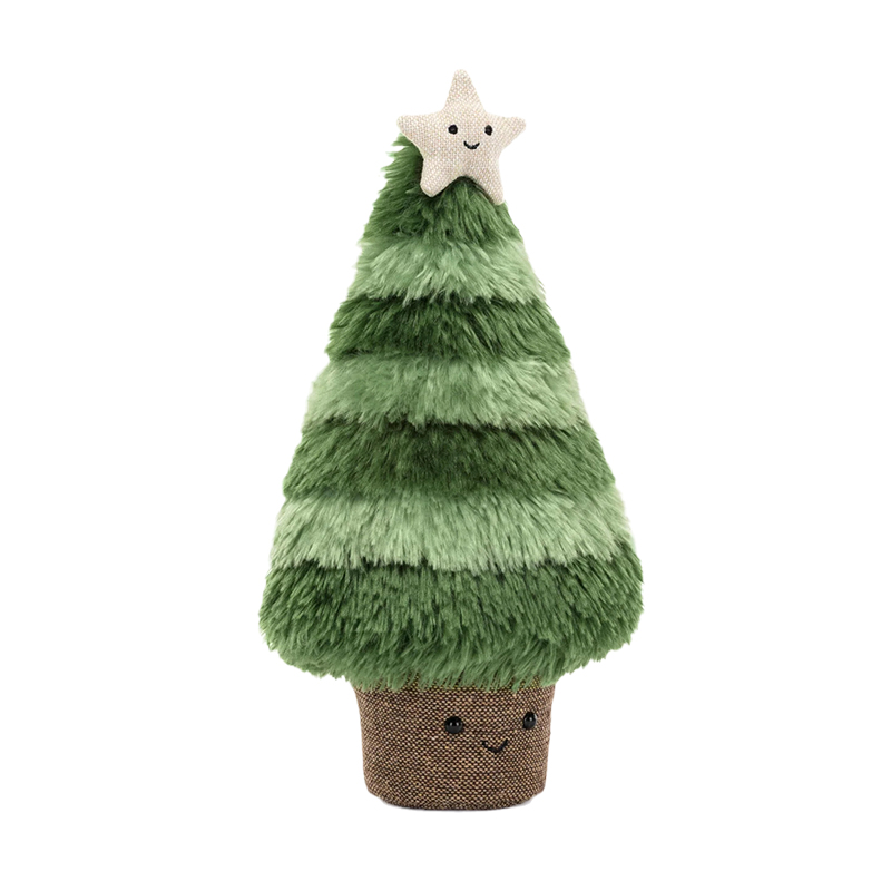 JELLYCAT Christmas series usable Nordic spruce small cute doll plush doll 28cm high