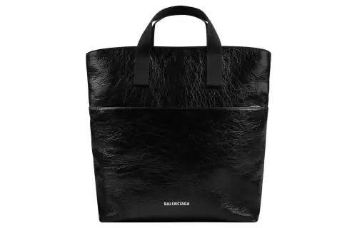 Balenciaga Explorer Arena Lambskin Handbag Regular Men's Black