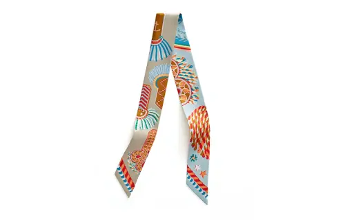 HERMES Print Scarves Women's Multicolor