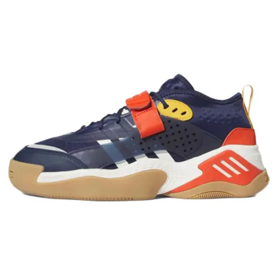 Adidas Originals Streetball Iii Team Navy Blue Off White Preloved Red